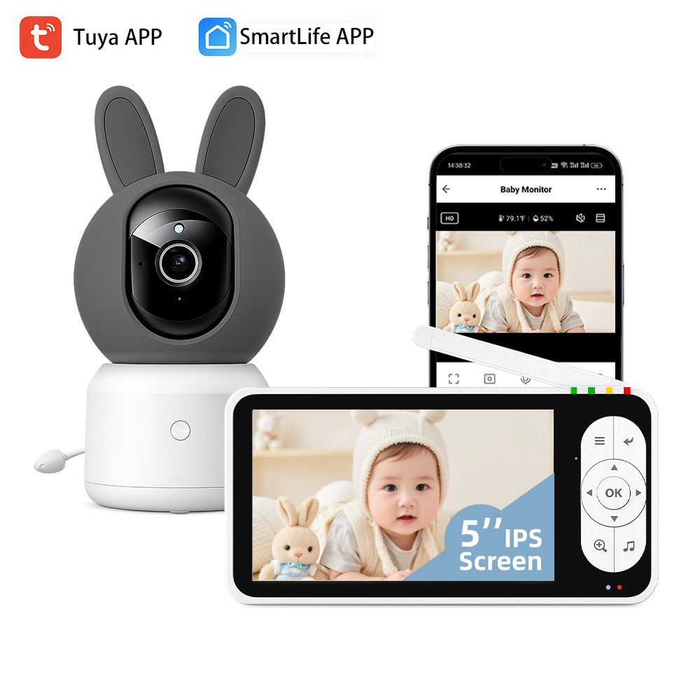 Audio Music Apps - Monitor de Bebê Inteligente Tuya WiFi