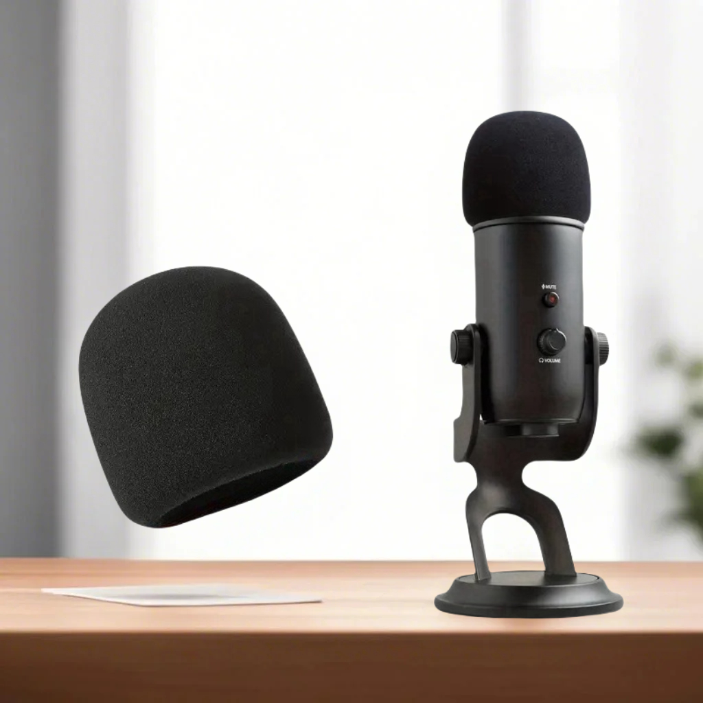 Recording Pop Filter - 1/2/3 pces microfone esponja capa de