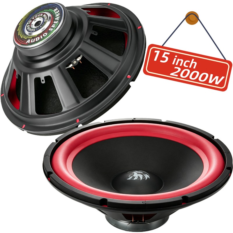 Audio Music Generator - 1 unidade Subwoofer Automotivo de 15