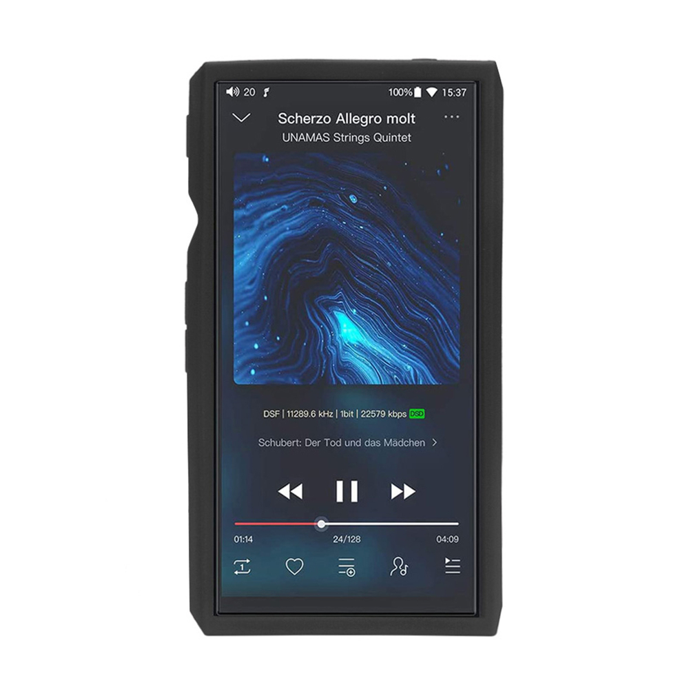 Audio Music Play - Capa protetora de silicone macio para
