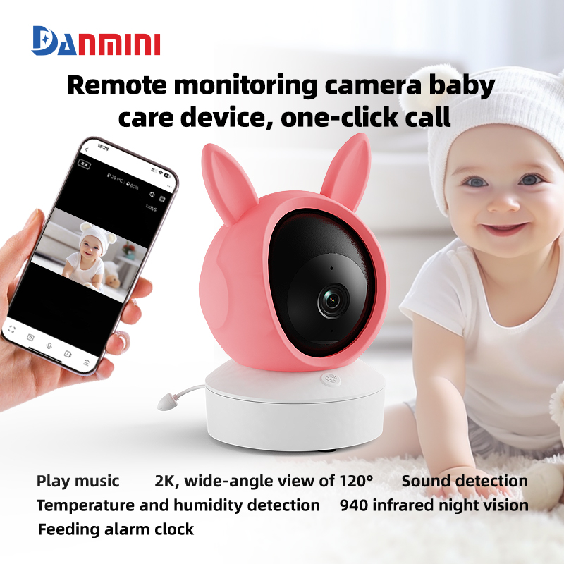 Audio Music Apps - Danmini 1080p monitor do bebê móvel