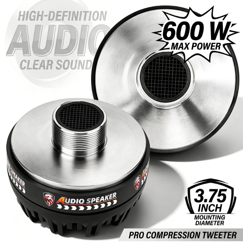 Audio Music Generator - 2 Peças de Alto-falante Tweeter de