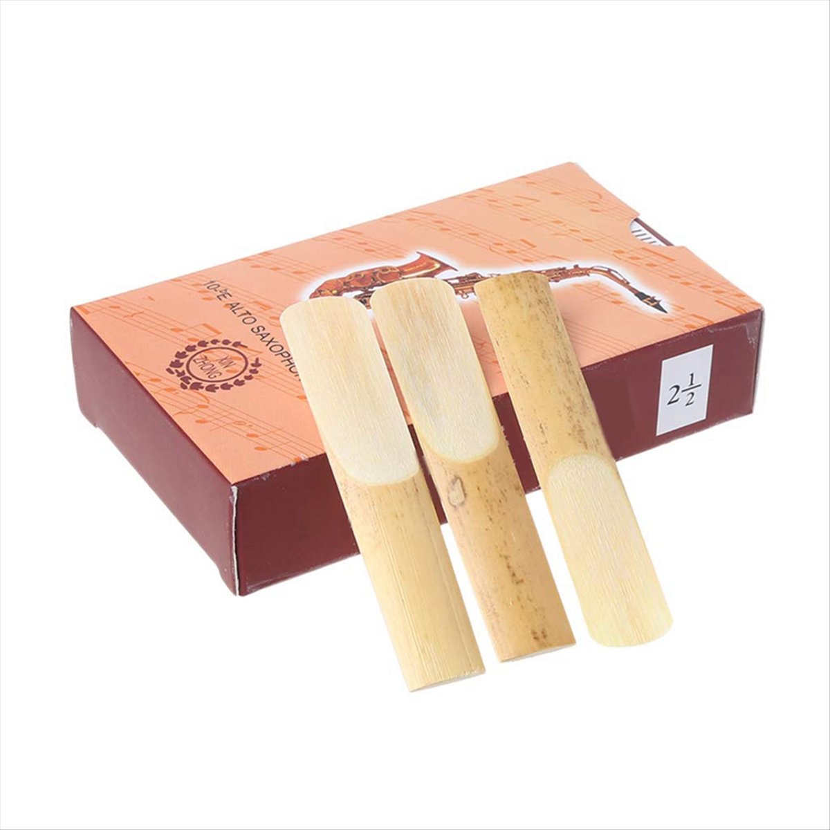 Saxophone Reed Pack - ABXY Pacote com 10 Palhetas para