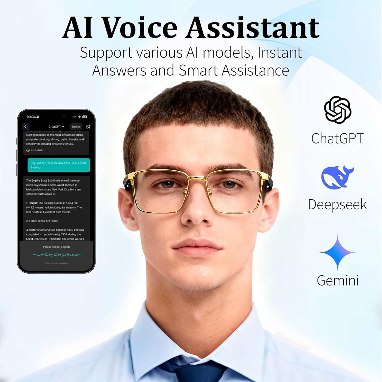 Óculos de Áudio Inteligentes,  - Audio Music Apps avaliação e preço
