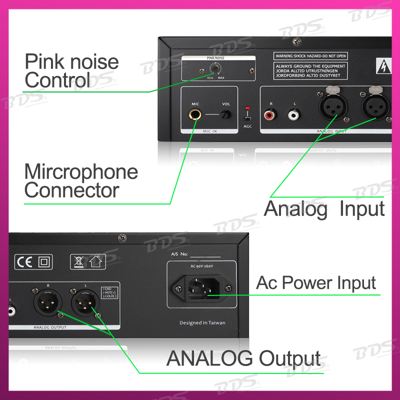 BDS PP-131P Analisador de áudi - Audio Music Generator avaliação e preço