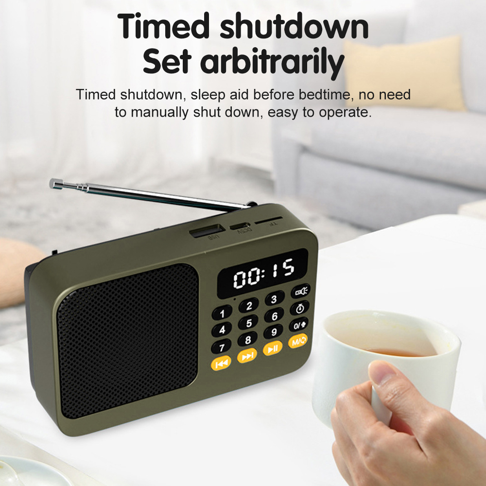 Portátil recarregável digital  - Audio Music Play avaliação e preço