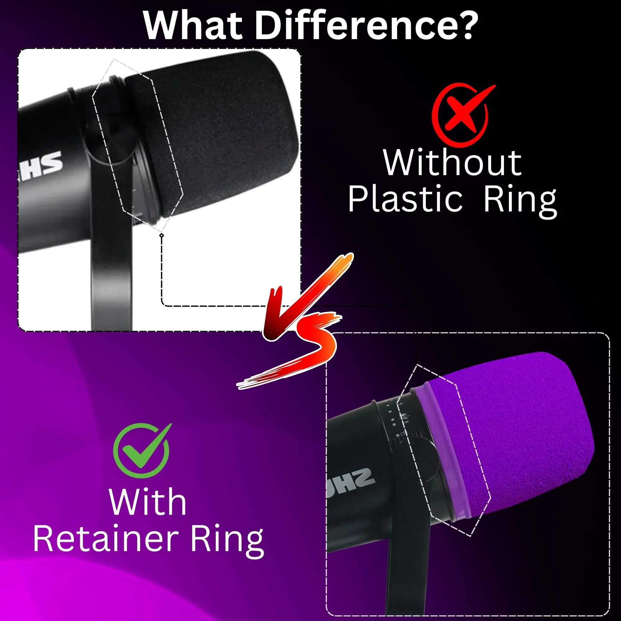 Espuma MV7 para Microfones Shu - Recording Pop Filter avaliação e preço