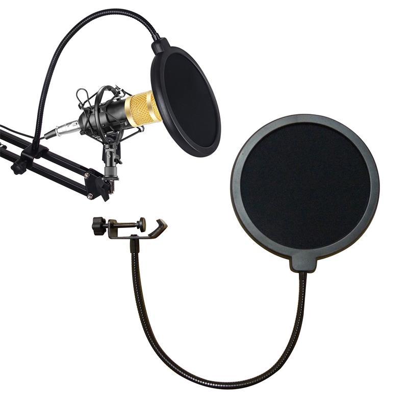 Camada dupla durável windscree - Recording Pop Filter avaliação e preço
