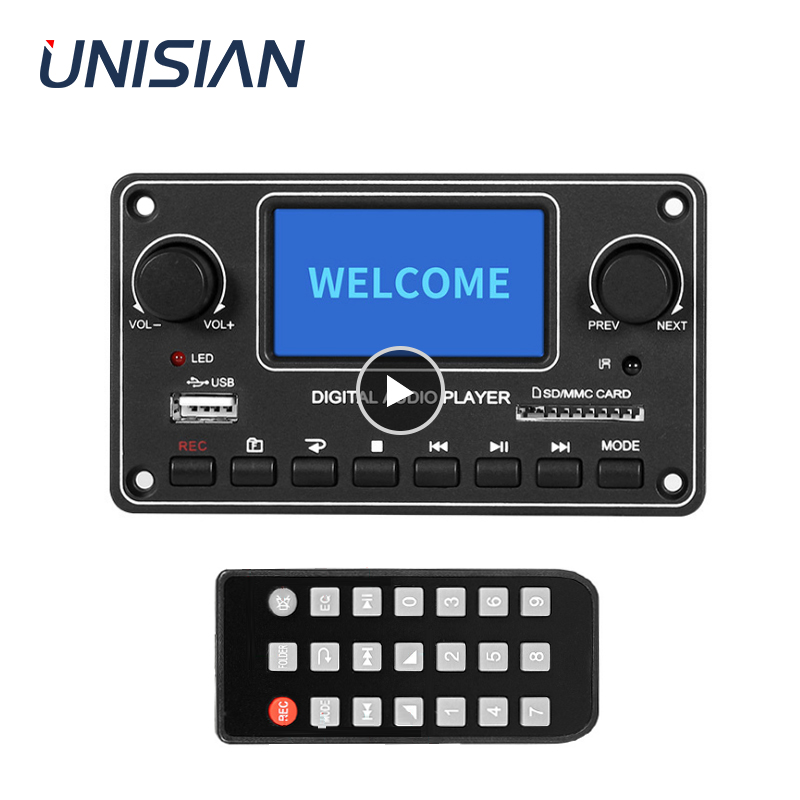 Módulo reprodutor lcd unisiano - Audio Music Play avaliação e preço