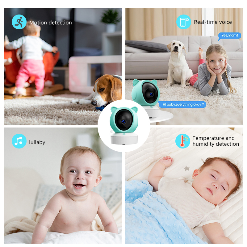 Danmini 1080p monitor do bebê  - Audio Music Apps avaliação e preço