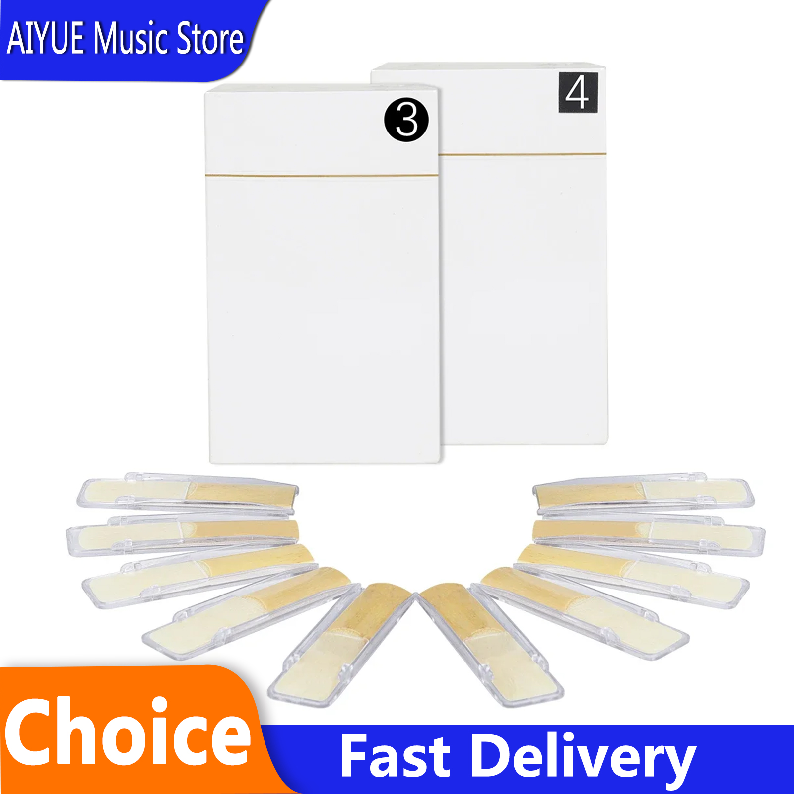 10 Palhetas de Saxofone Sopran - Saxophone Reed Pack avaliação e preço