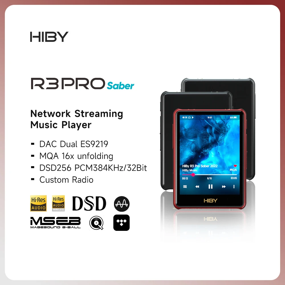 Hiby R3 Pro Sabre 2022 Rede St - Audio Music Web avaliação e preço