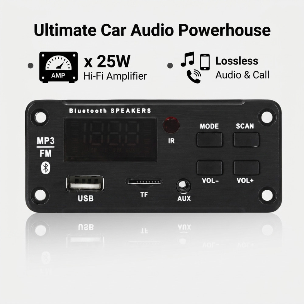 Amplificador Bluetooth 50W com - Audio Music Play avaliação e preço