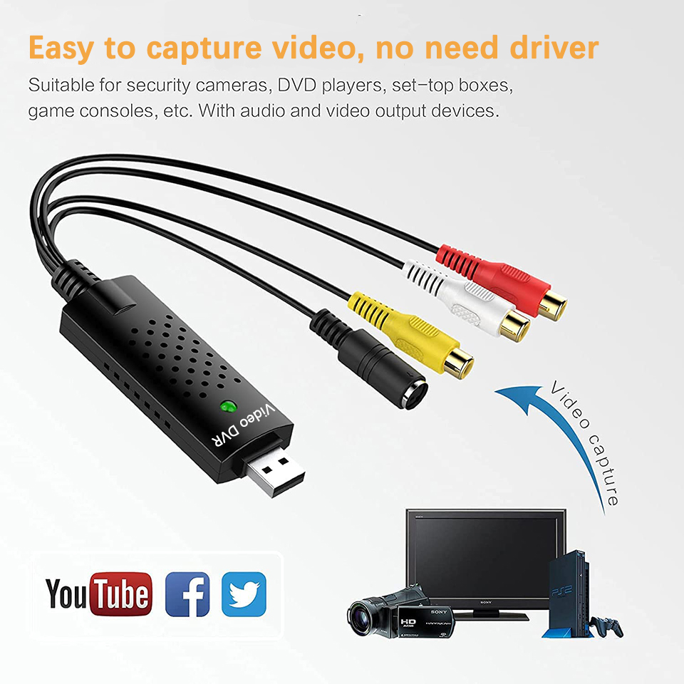 Placa de captura de vídeo usb  - Audio Music Converter avaliação e preço